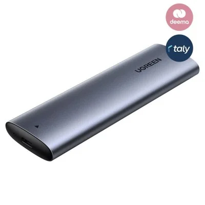 UGREEN USB-C Female to M.2 M-Key 10G Enclosure C TO C Cable 50cm grey